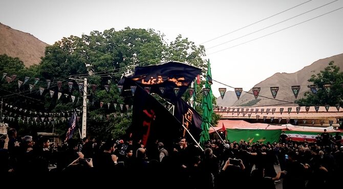گرمدره در سوگ عاشورا 