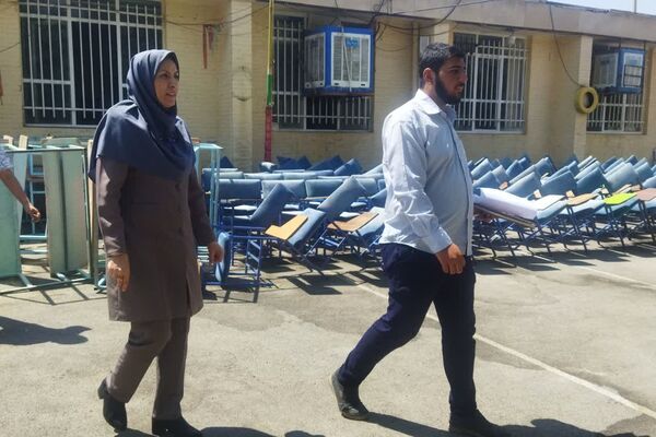 بازدید گروه جهادی از مدارس کم برخوردار ناحیه ۴ شیراز در جهت تحقق عدالت آموزشی 