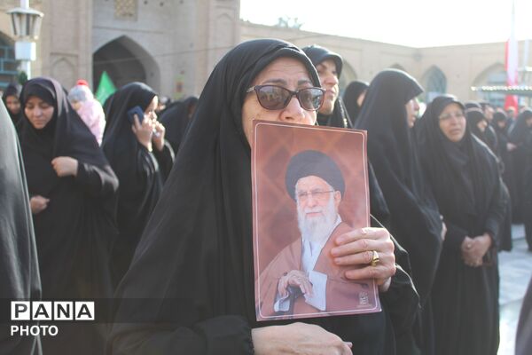 آیین سوگواری شهادت قائد امت در نیشابور 