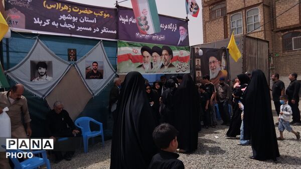 نسیم عشق در قم؛ میزبانی موکب ها از پیروان انقلاب