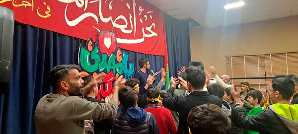  هیات هفتگی دانش‌آموزی انصار المهدی در نیشابور 