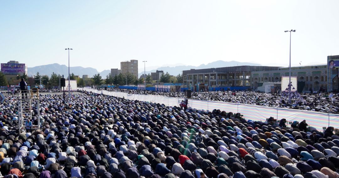 نماز عید فطر در کرمان