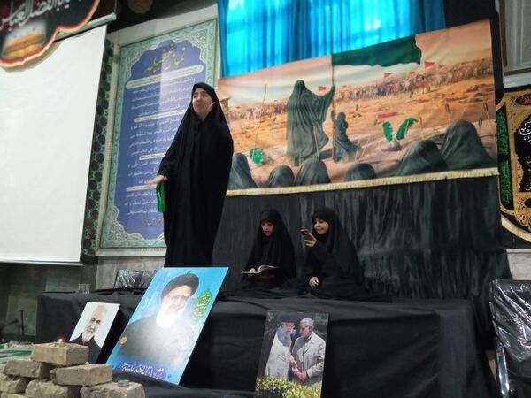 همایش نینوایی‌ تجدید یاد شهدا در مسجد جامع صاحب الزمان 