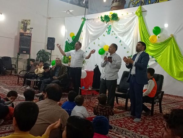 جشن میلاد امام علی (ع) در حسینیه حیدری فدافن