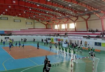 برگزاری مسابقات لیگ برتر فوتسال نوجوانان کشور در بروجن
