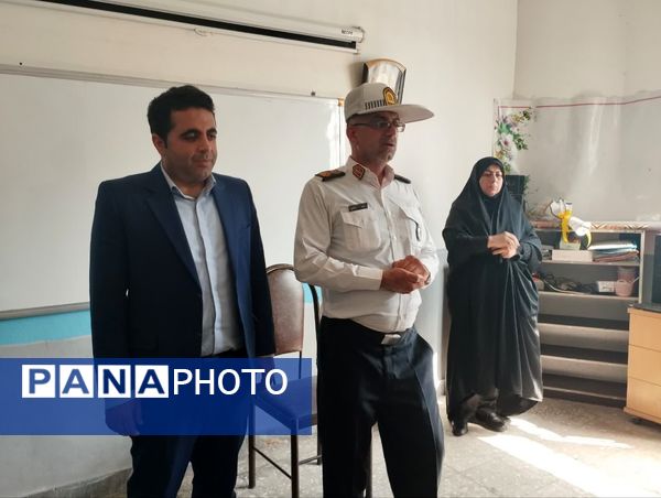 مانور بازگشایی مدارس در میاندورود