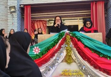 جشن بازگشایی مدرسه در رودهن