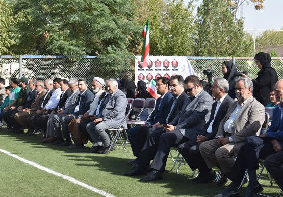 آیین زنگ «مهر و مقاومت» در مدارس شهرستان بهاباد