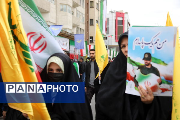 راهپیمایی باشکوه ۲۲ بهمن در قاب تصویر