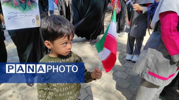  خروش مردم فهیم بادرود در روز قدس