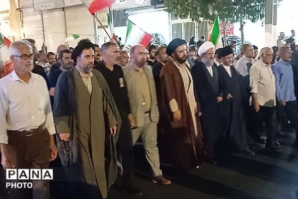 شور و حماسه مردمی در شهرستان قرچک در تجمعات مردمی