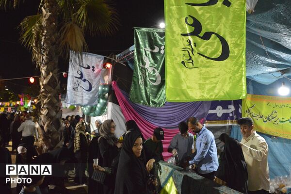 جشن کیلومتری غدیر در بهارستان‌دو