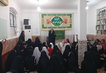 شکوفه‌های مهر مسجد سلمان‌‌‌فارسی رنگ دخترانه گرفت
