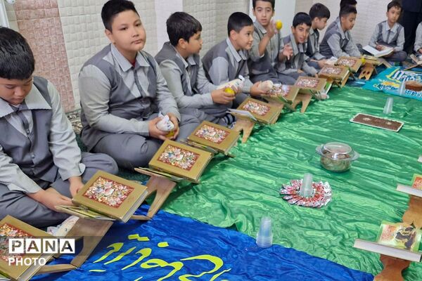افتتاحیه طرح مصباح الهدی در دبستان پسرانه بانو ابوالوفا ناحیه دو شهرری 