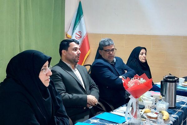 افتتاحیه طرح گلستان زندگی  دبیرستان شهدای هسته‌ای قرچک 