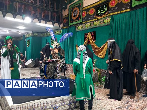 تعزیه‌خوانی تاسوعا در حسینیه موسی بن جعفر (ع)