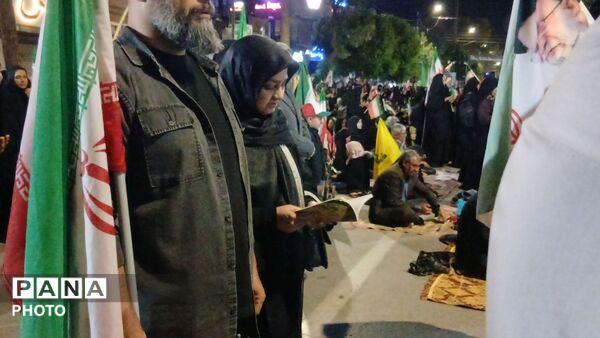 نوای استغاثه در حسنیه امام خمینی نیشابور 