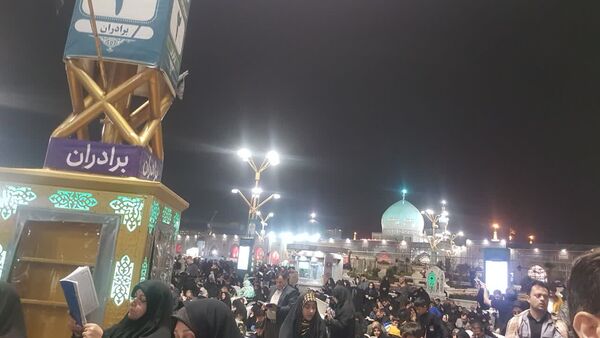 شکوه حضور زائران ومجاوران حرم مطهر رضوی در مراسم شب قدر نوزدهم ماه رمضان