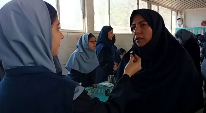 درخشش خلاقیت در بازارچه خوارزمی مدرسه هدی