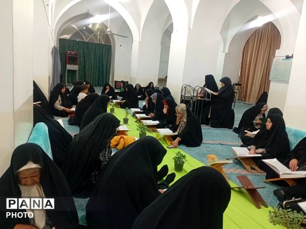 جز خوانی آیات کلام‌الله مجید در خلیل آباد