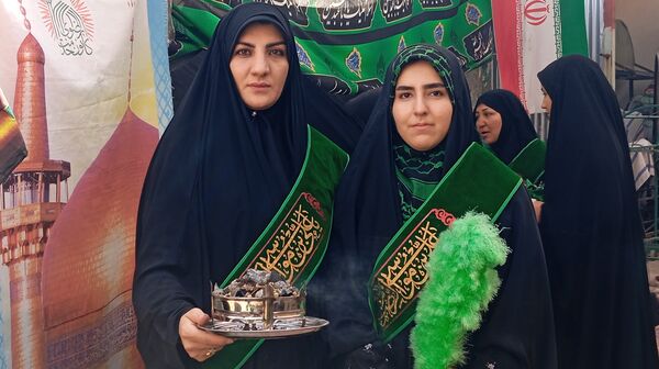 سربازان کوچک امام زمان در همایش شیرخوارگان حسینی شهرستان بن