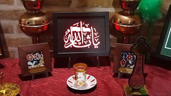 چایخانه حضرت زهرا (س) در مسجد جامع نیشابور 