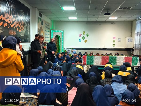 استقبال از شهید گمنام ، تجلی همبستگی و وحدت مردم در پاسداشت شهدا 