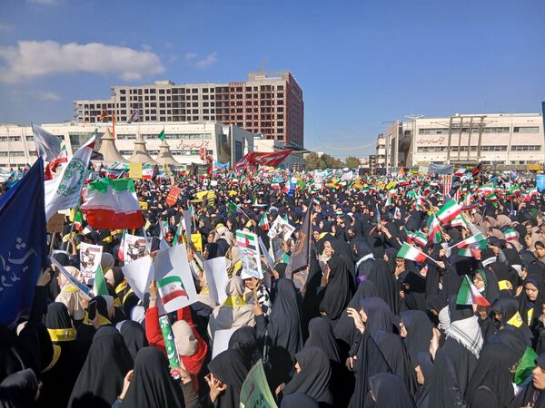 راهپیمایی 13آبان‌ در مشهدمقدس