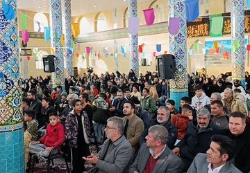  جشن میلاد امام علی (ع) در حسینیه قمر بنی‌هاشم سفیددشت برگزار شد 