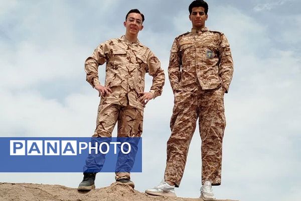 حضور دانش آموزان ناحیه دو شهرری در اردوی میدان تیر شهید جانبزرگی 