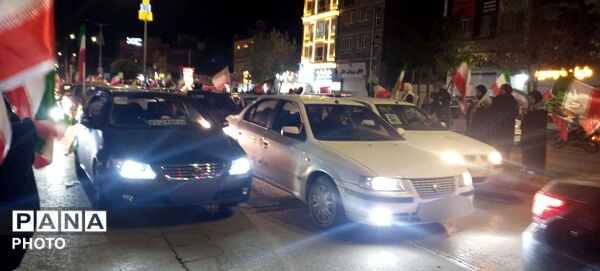  نمایش حرکت هماهنگ خودروها در بلوار فضل نیشابور