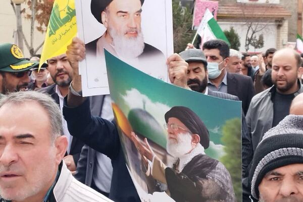 حضور پرشور مردم و مسئولان روزه‌دار شهرستان فیروزکوه پررنگ‌تر از هر سال در راهپیمایی روز قدس