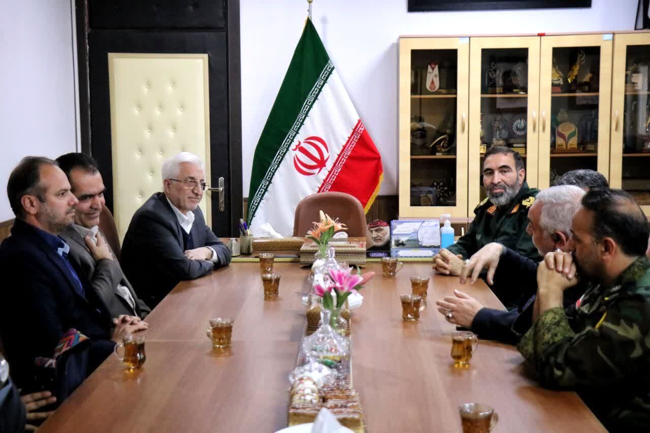 قدردانی استاندار از مجموعه سپاه استان بابت همراهی با مدیران اجرایی استان
