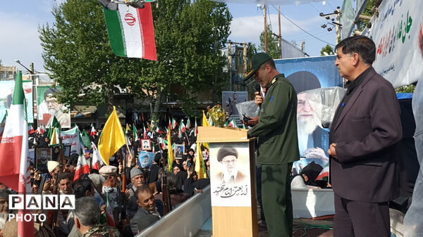  همبستگی مردمی در رزمایش جان فدا درکوهدشت
