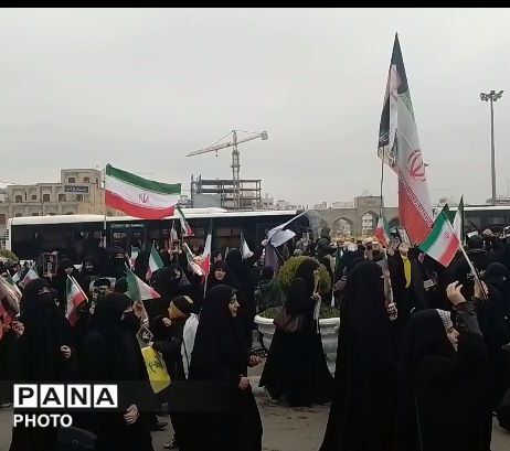 مردم مشهد خون خواه رهبر شهیدشان شدند