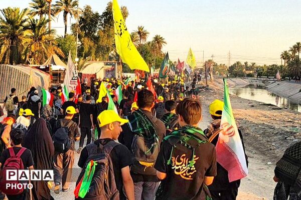 میلیون‌ها زائر از سرتاسر کشور در مسیر پیاده‌روی اربعین