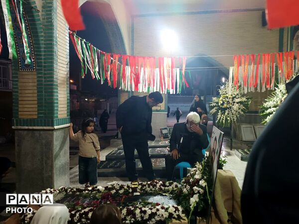 یادبود چهلمین روز شهادت خلبان شهید محمدصادق توانی