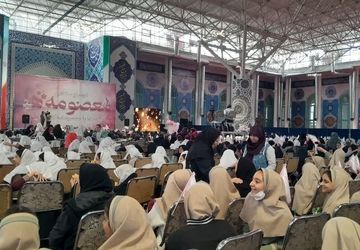 اجتماع ۳۰۰۰ نفری معصومه‌ها در استان البرز