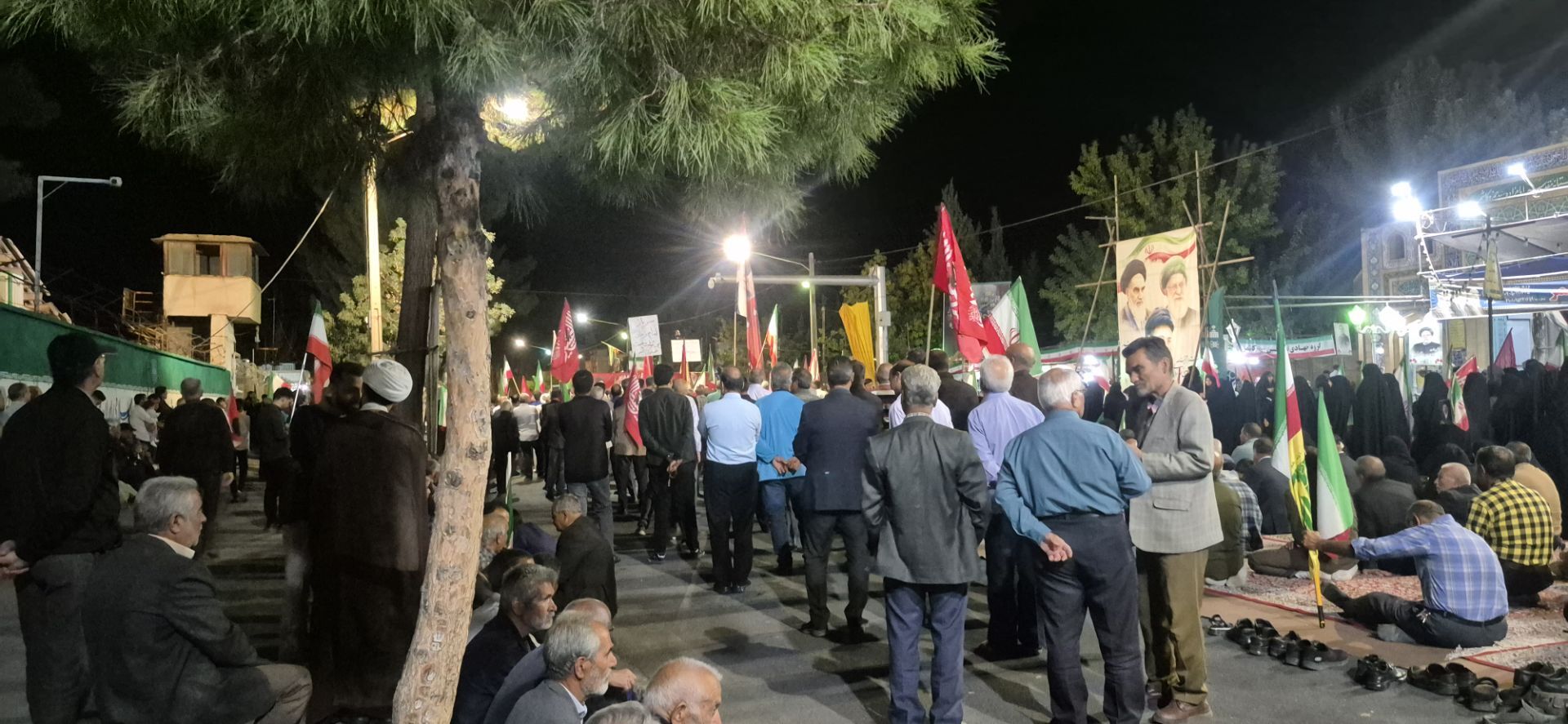 دویست و سی و دومین موج از اجتماعات شبانه در کاشمر 