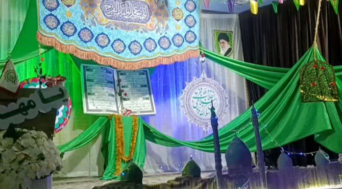 روایت جشن نیمه شعبان در شهر ایزدخواست