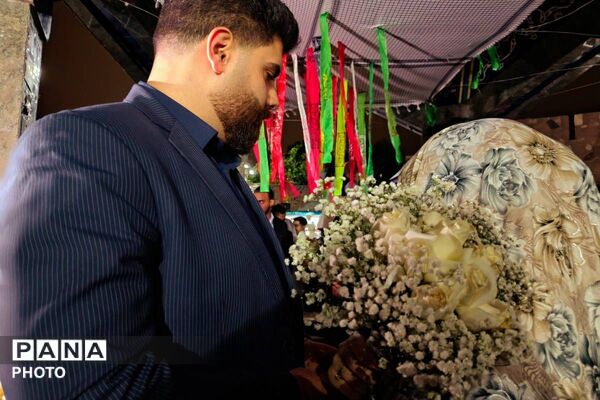 مراسم ازدواج آسان ۴۷ زوج جان فدا در شهرری