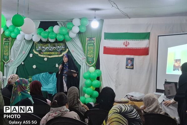 جشن عید غدیر در مسجد علی‌بن موسی‌الرضا خاورشهر 