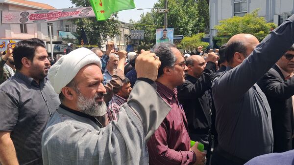 قائمشهر به سوگ شهید محمد حیدری قادیکلایی