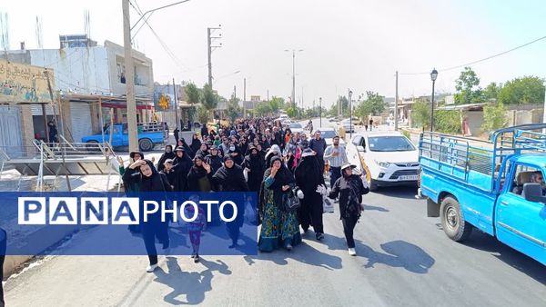 پیاده‌روی جاماندگان اربعین حسینی در یاسوج