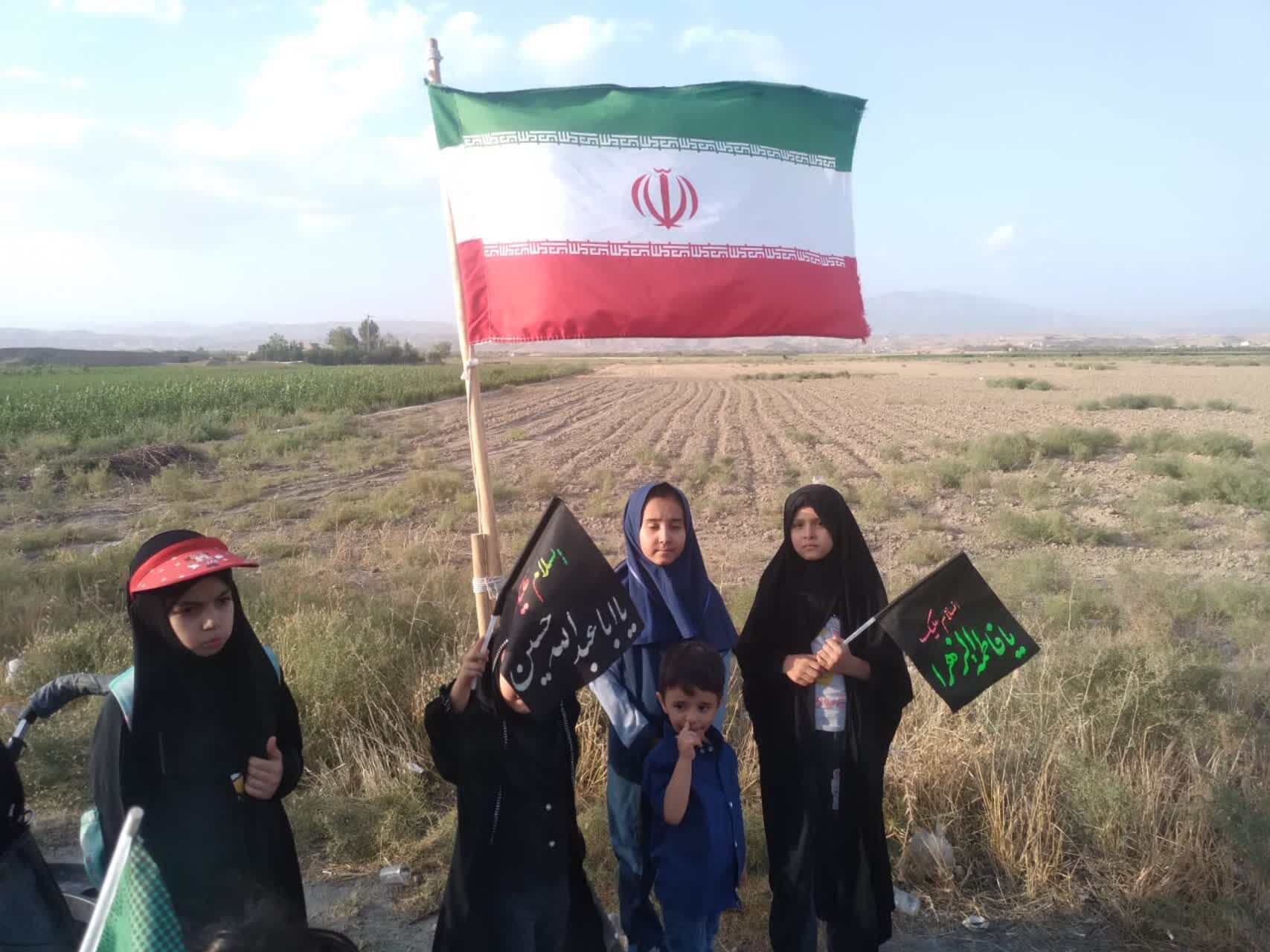 پیاده‌روی جاماندگان اربعین حسینی حرم تا حرم در شهرستان شیروان