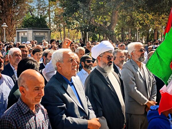 راهپیمایی بشارت نصر در کاشمر 