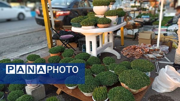 حال و هوای بازار عید نوروز در محمودآباد 