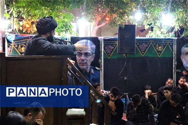 مراسم عزاداری دهه اول ماه صفر در روستای مومن آباد قم