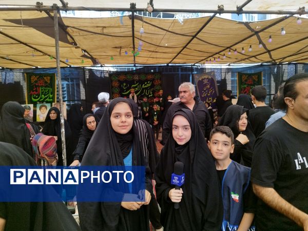 برپایی غرفه‌های سازمان دانش‌آموزی در موکب اداره کل آموزش و پرورش استان اصفهان