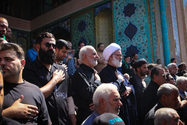 عزاداری رحلت پیامبر(ص) و شهادت امام حسن(ع) در صحن آستان مقدس سلطانعلی(ع) مشهداردهال کاشان